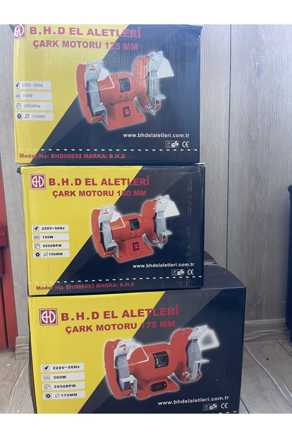 Çark Motoru 150mm - Resim 5