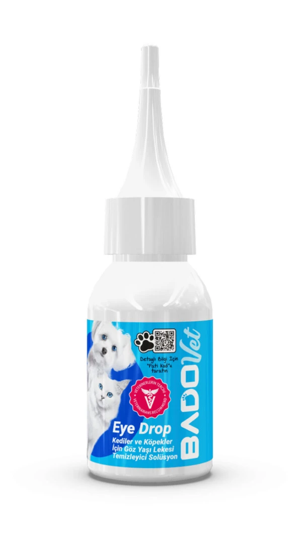 Bado Kedi ve Köpek Göz Yaşı Lekesi Çıkarıcı Eye Drop 50ML ürün görseli 1