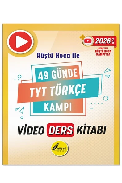 49 Günde TYT Türkçe Video Ders Notları - Rehber Matematik ürün görseli 1