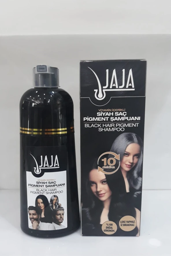 Jaja Saç Siyahlaştırıcı Şampuan Boya Siyah 300 ML ürün görseli 1