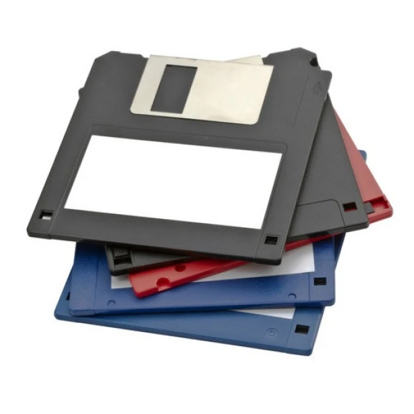 3.5" 1.44 Mb 5 li Paket MF2HD Kutusuz Poşetli Floppy Disket ürün görseli 1