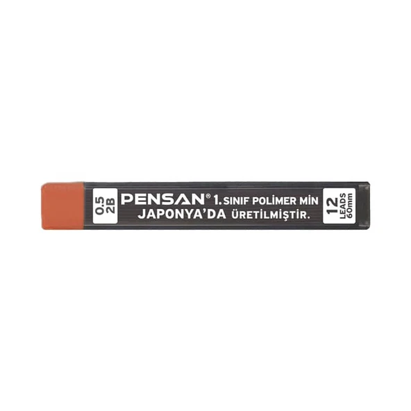Pensan 1. Sınıf Polimer Kalem Ucu 0.5 mm Min 2B ürün görseli 1