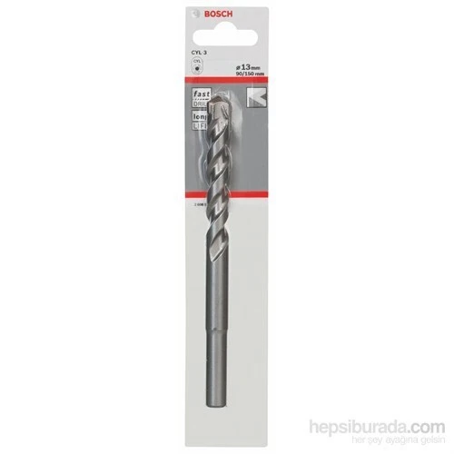 Bosch  - Beton Matkap Ucu Cyl-3 - 13 X 90 X 150 Mm, D 10 Mm ürün görseli 1