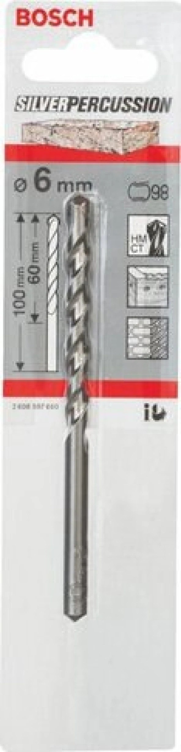 Bosch  - Beton Matkap Ucu Cyl-3 - 6 X 60 X 100 Mm, D 5,5 Mm ürün görseli 1
