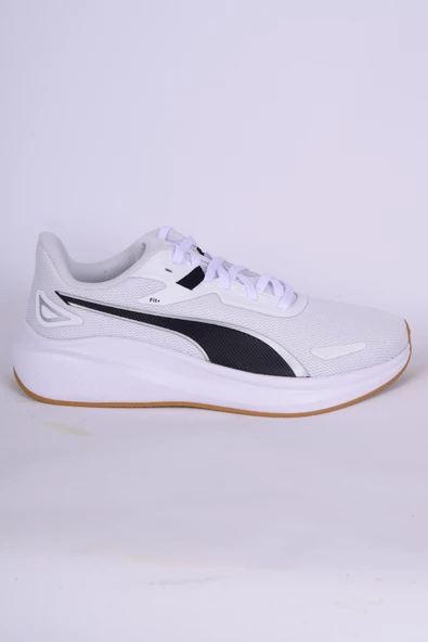 Puma 379437-11 Skyrocket Lite Fileli Rahat Ortopedik Taban Esnek Hafif Beyaz-Siyah Günlük Unisex Spor Ayakkabı ürün görseli 1