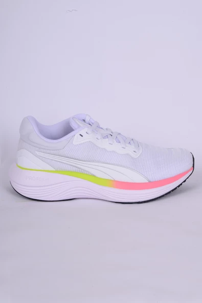 Puma 310000-02 Beyaz Scend Pro Ultra Wn Fileli Ortopedik Taban Bağcıklı Hafif Yüksek Taban Esnek Rahat Beyaz Kadın Günlük Spor Ayakkabı ürün görseli 1