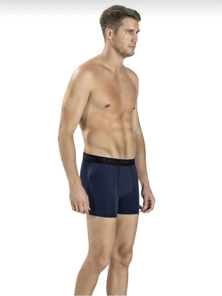 JİBER 321 ERKEK MODAL BOXER ŞORT 10 ADET - Resim 6