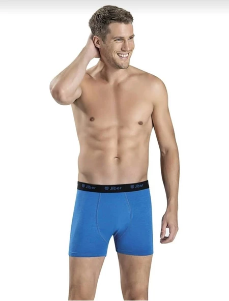 JİBER 321 ERKEK MODAL BOXER ŞORT 10 ADET - Resim 5