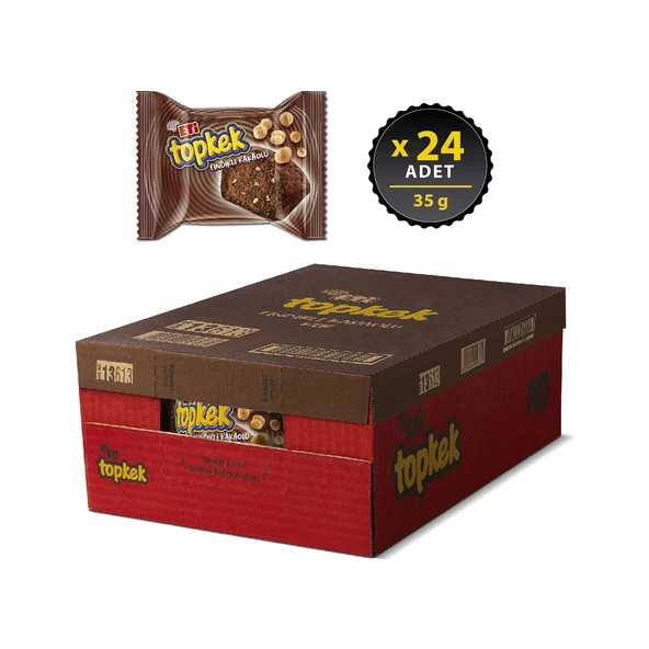 Eti Topkek 35gr Fınd.kakao Koli 24lü ürün görseli 1