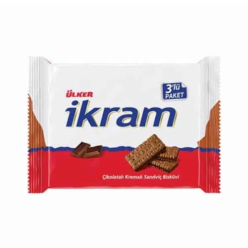 Ülker İkram Kremalı Bisküvi 384g ürün görseli 1