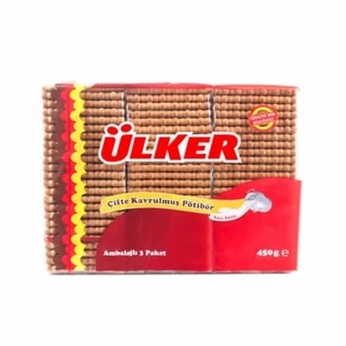 Ülker Pötibör Çifte Kavrulmuş 450  Gr ürün görseli 1