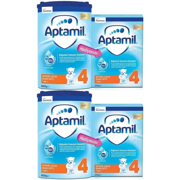 Nutrıcıa Aptamil Pronutra 1050GR (800+250GR) Devam Sütü No:4 (1 Yaş ve Üzeri) Avantaj Pk (2 Li Set) ürün görseli 1