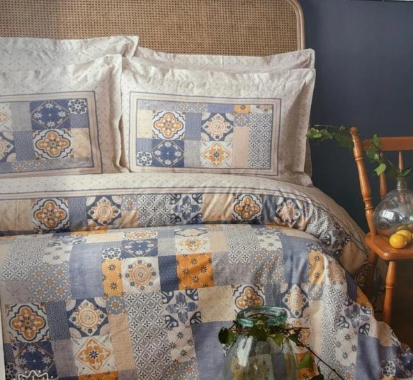 Apricitas Home Pike Takımı Maude İndigo Ç.K ürün görseli 1