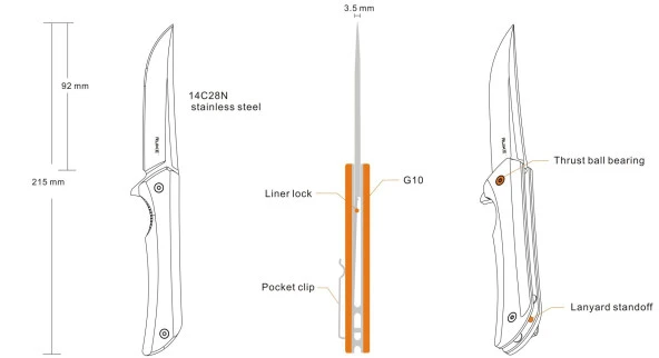 RUIKE P121-B ÇAKI - Resim 3