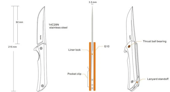 RUIKE P121-G ÇAKI - Resim 3