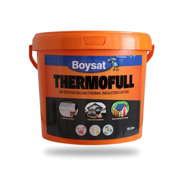 Boysat Thermofull Termal Su Ve Sıcaklık Kıran Yalıtım Kaplaması 15 Litre ürün görseli 1