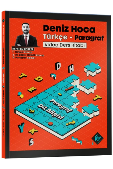 Deniz Hoca Tüm Sınavlar İçin Türkçe Video Ders Kitabı ürün görseli 1