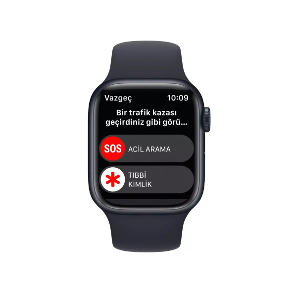 PTTAVM: Apple Watch Series 8 GPS 41mm Gece Yarısı Alüminyum Kasa