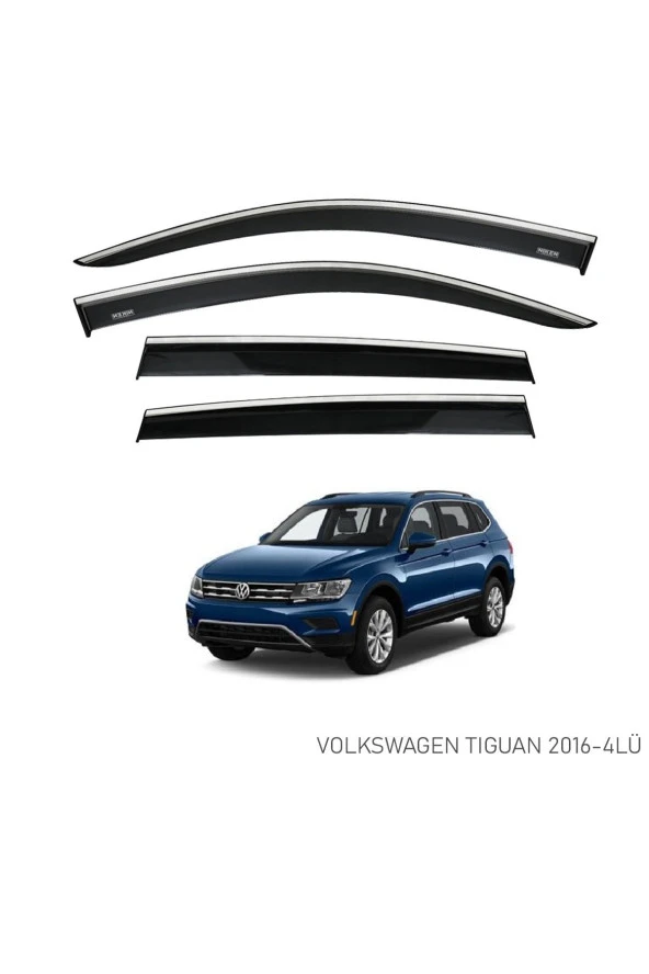 VOLKSWAGEN TİGUAN 2016 SONRASI KROMLU CAM RÜZGARLIĞI ürün görseli 1