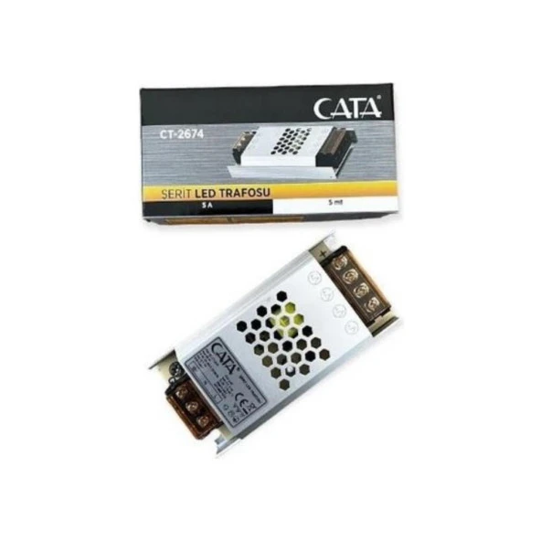 Cata Ct-2674 5 Amper Şerit Led Trafosu ürün görseli 1