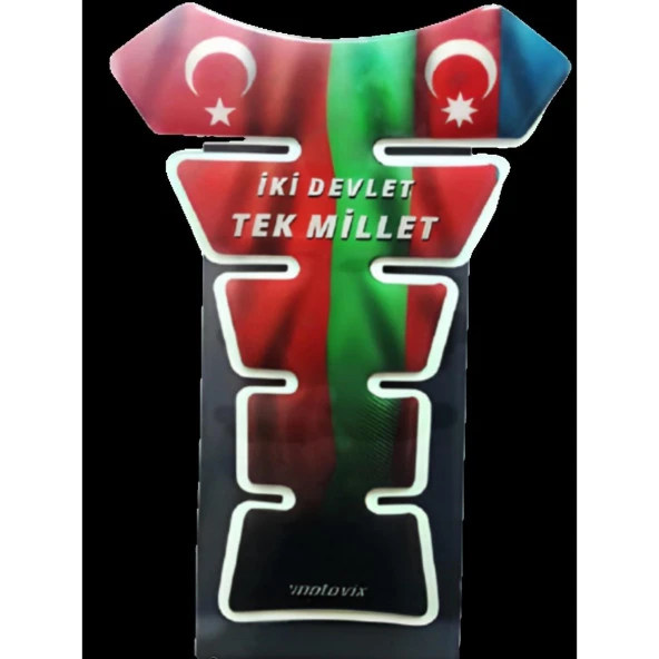 Motosiklet Tankpad (İki Devlet Tek Millet) ürün görseli 1