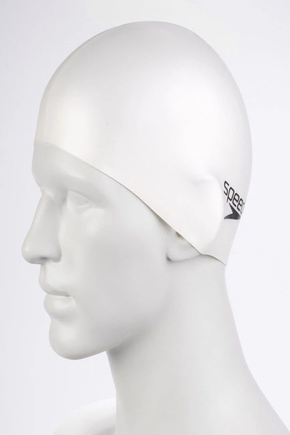 Speedo Plain Flat Silikon Yüzücü Bonesi 8-709910010 - Resim 2