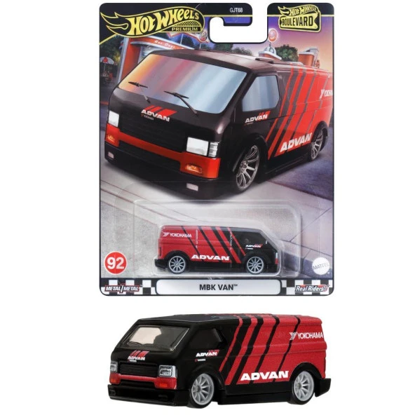 Hot Wheels Boulevard Premium Araçlar GJT68 - HRT67 MBK VAN ürün görseli 1