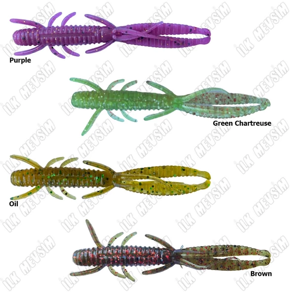 Ryuji Hogy Shrimp 7,6cm Silikon Yem - Resim 2