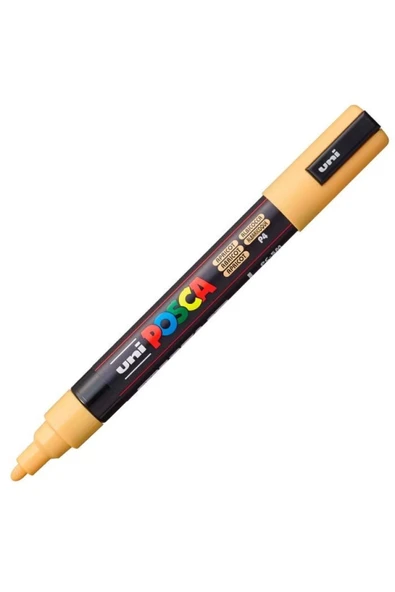 UNİ POSCA SU BAZLI POSTER MARKER PC-5M 1.8-2.5 KAYISI ürün görseli 1