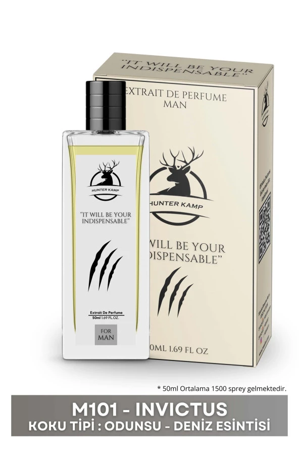 HUNTER KAMP M101- Erkek Parfüm Odunsu Man Eau De Perfume 50 ml - 4688 ürün görseli 1