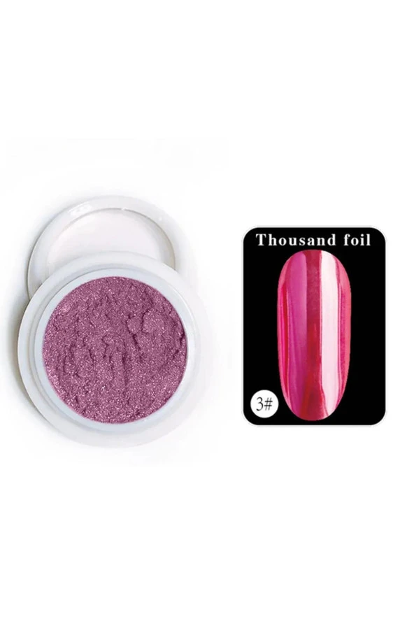 Fontenay Tırnak Glitter Ayna Tozu Seti, Krom Glitter, Manikür Tırnak Tozu, Aparat Ile #3 ürün görseli 1