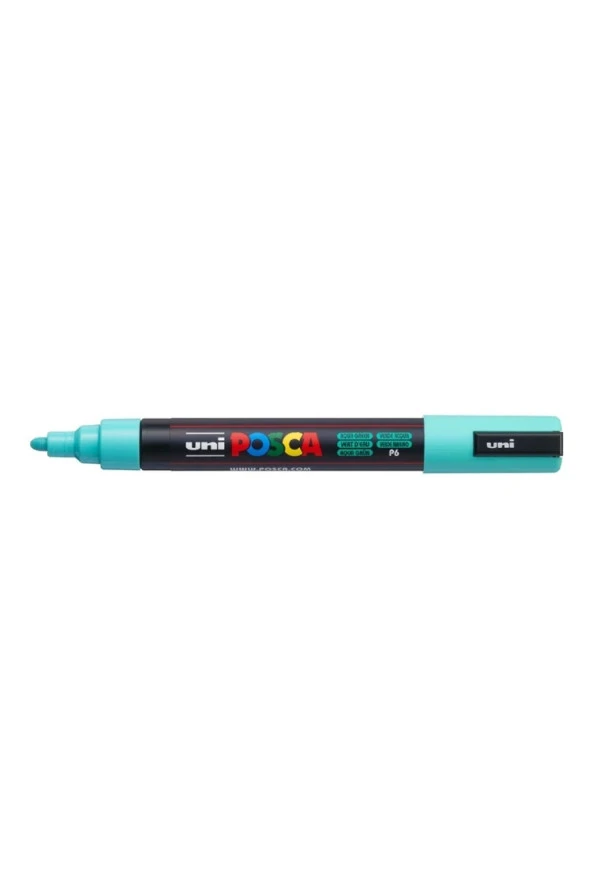 UNİ POSCA SU BAZLI POSTER MARKER PC-5M 1.8-2.5 SU YEŞİLİ ürün görseli 1