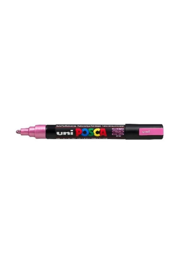 Metalik Pembe Posca Pc-5m Boyama Markörü 1.8-2.5 Mm ürün görseli 1