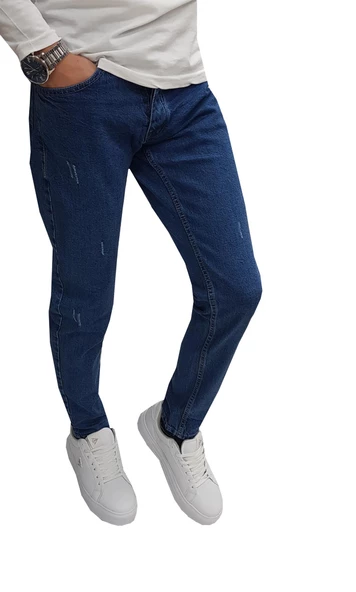 Black Wood Slim Fit Mavi Jean Pantolon-6685 ürün görseli 1