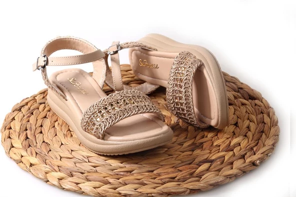 Papuçcity Sprs 02822 Kadın Günlük Sandalet - Resim 5