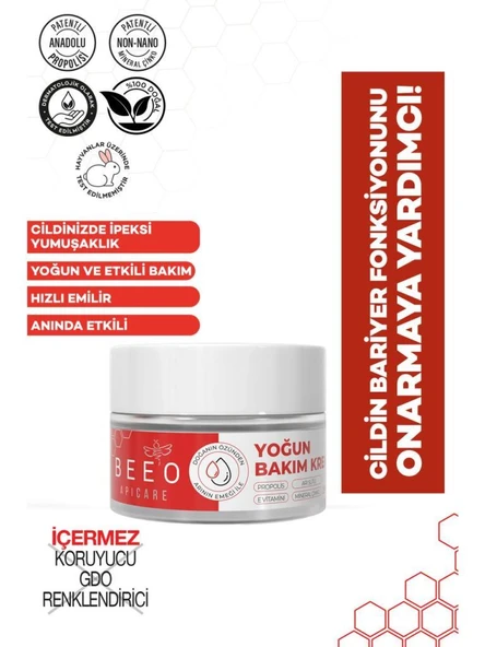 Beeo Apicare S.O.S Yoğun Bakım Kremi 15 Ml ürün görseli 1