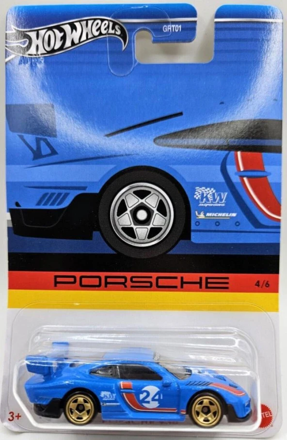 Hot Wheels 1:64 Tekli Arabalar - PORSCHE 935 GRT01 - HRW59 ürün görseli 1