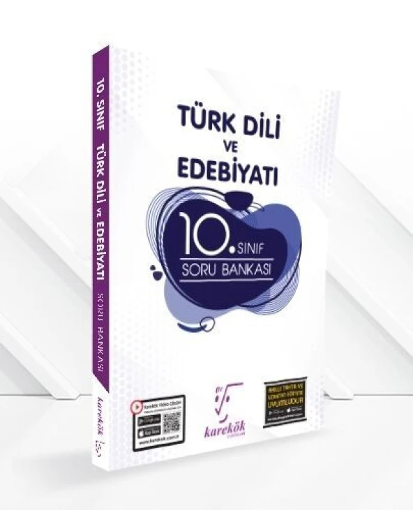 10. Sınıf Türk Dili ve Edebiyatı Soru Bankası Karekök Yayınları ürün görseli 1
