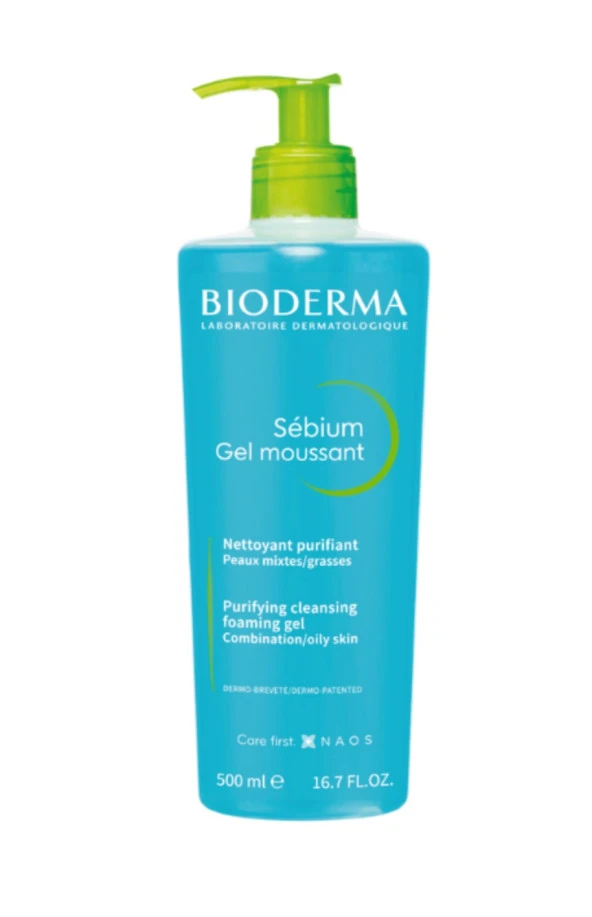 Bioderma Sebium Foaming Gel Temizleme Jeli 500 Ml ürün görseli 1