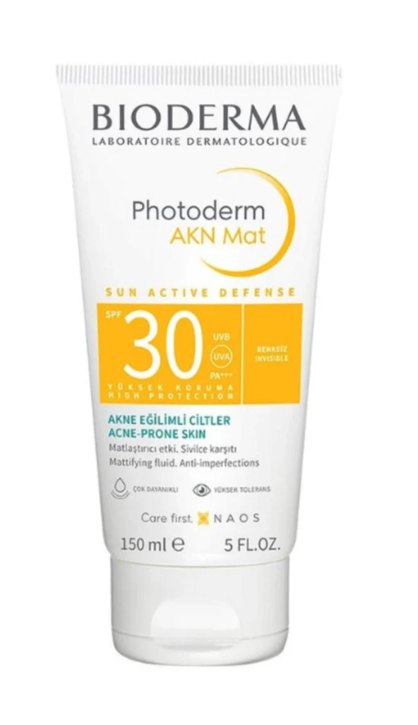 Bioderma Photoderm AKN Mat Spf30+ Güneş Koruyucu Krem 150 ml ürün görseli 1