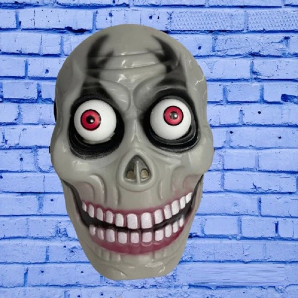 VIP HALLOWEEN MASK VIP CADILAR BAYRAMI KORKU MASKESİ PSİKOPAT İBLİS MASKESİ PARTİ MASKESİ THE MASK ürün görseli 1