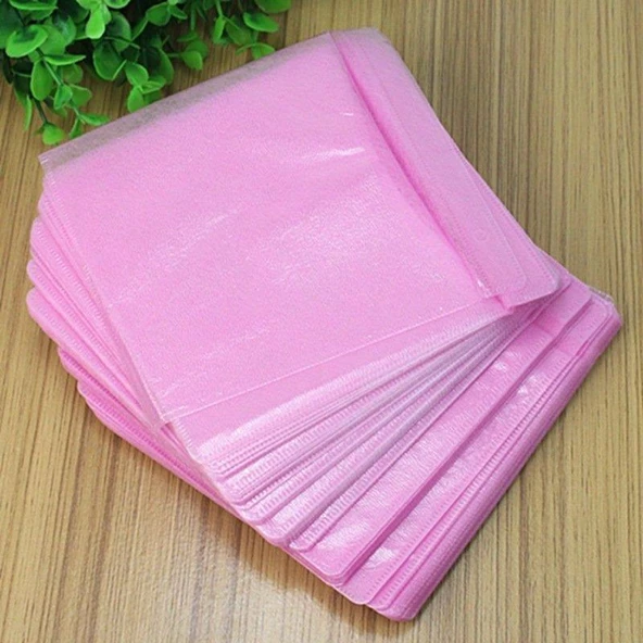 Torima CD-DVD Zarfları Çift Yönlü 100 Lü Paket Pembe - Resim 2