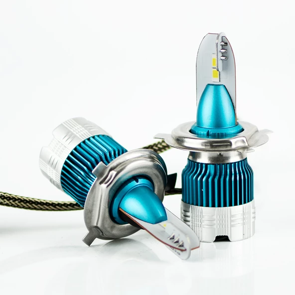 Space Led Far Ampulü Şimşek Etkili H4 4800LM / LAAM840 ürün görseli 1
