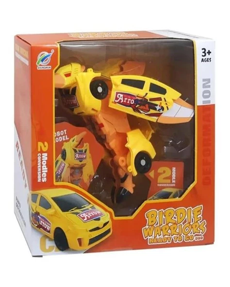 Ctoys Kuşa Dönüşebilen Oyuncak Araba 339 60 Sarı ürün görseli 1