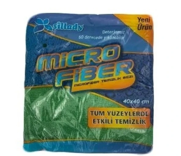 SİLLADY MİKROFİBER BEZ 40*40 ürün görseli 1