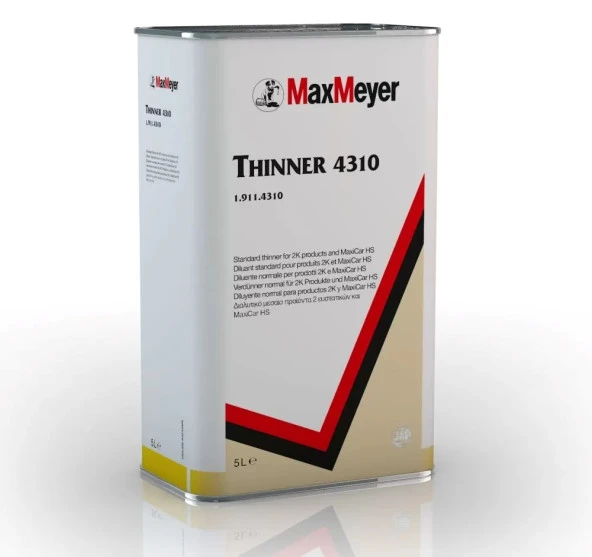 MAXMEYER 4310 AKRİLİK TİNER STANDART GL 5L ürün görseli 1