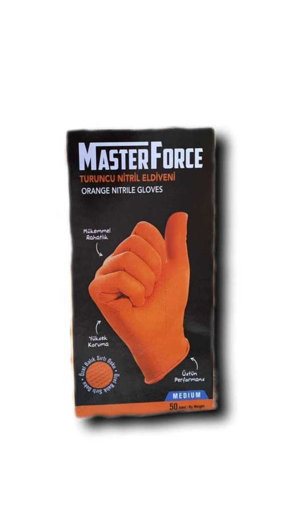 MASTER FORCE TURUNCU İŞ ELDİVENİ ürün görseli 1