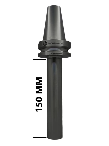BBT40 MCA16 - 150 BOY VİDALI TUTUCU M16X150 BOY VİDALI TUTUCU 20.000 devir balans alınmıştır ürün görseli 1