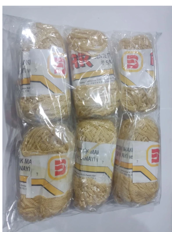 BAYAR MAKROME İPİ-6LI PAKET-AÇIK  BEJ ürün görseli 1