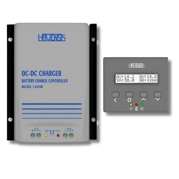 Havensis Çift Yönlü Dc Dc Akü Şarj Cihazı 12/24V – 40A (takviye Modlu) ürün görseli 1